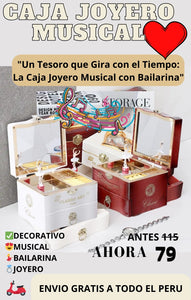 JOYERO  CAJA MUSICAL