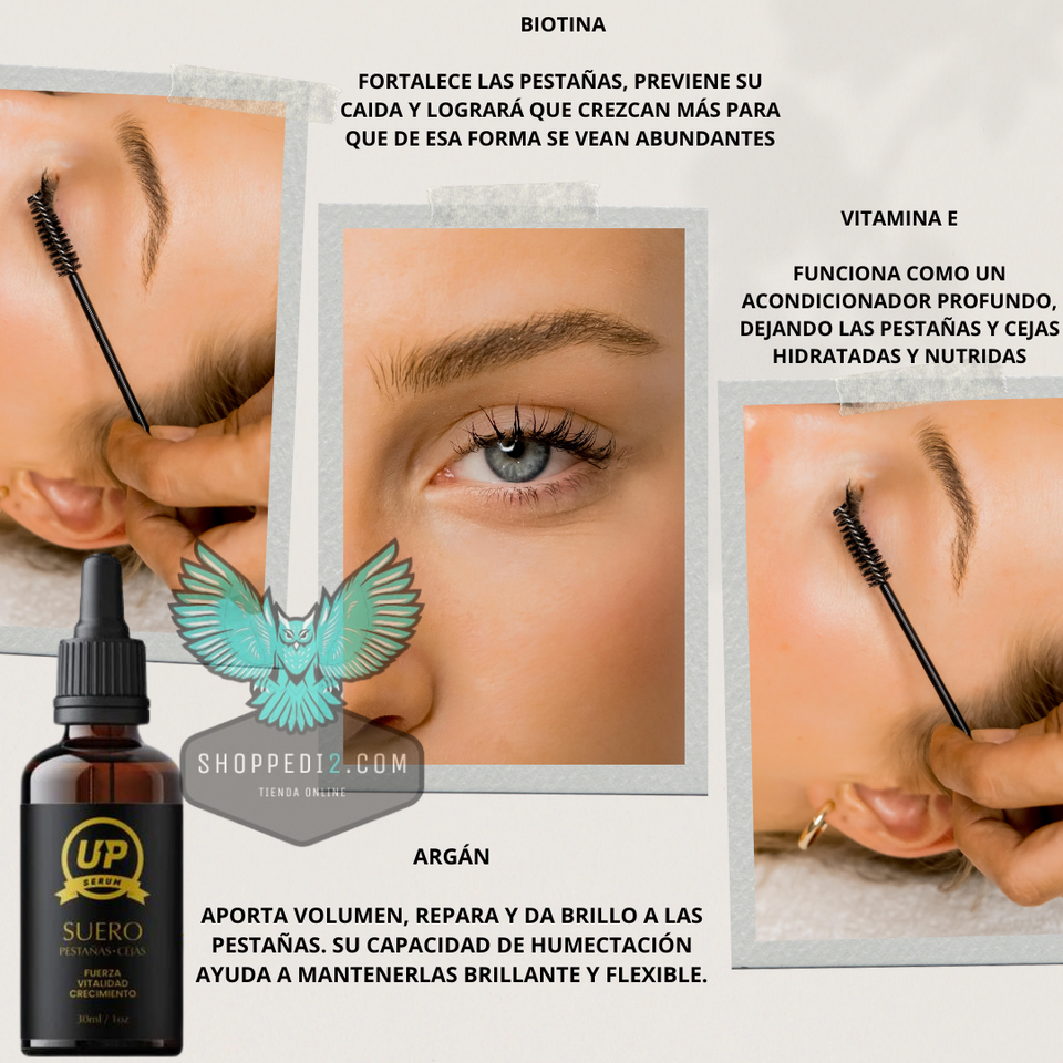 SERUM DE PESTAÑAS Y CEJAS - 100% EFECTIVAS