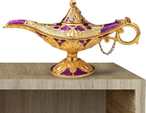 ❤️‍🔥UN REGALO PARA MAMA´ CON ELEGANCIA Y AROMA 🐫LAMPARA ALADINO, PORTA QUEMADOR AROMATIZADOR Y DECORATIVO, MATERIAL DE METAL ZINC💕